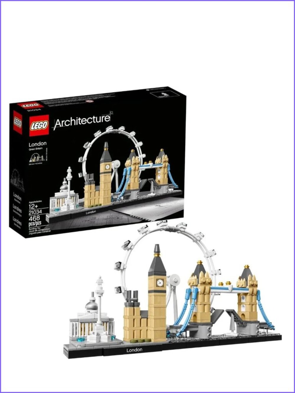 Lego  Architecture London Skyline 21034 Collectible  New In Box